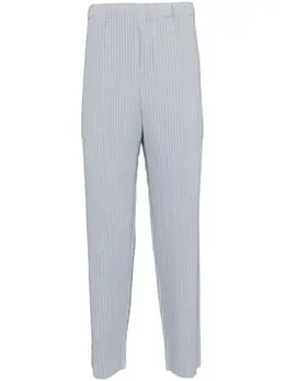 Homme Plissé Issey Miyake: Светлые брюки 