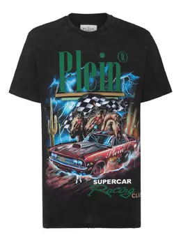 Philipp Plein: Чёрная футболка 