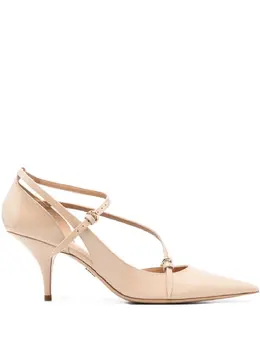 Ferragamo: Бежевые туфли 