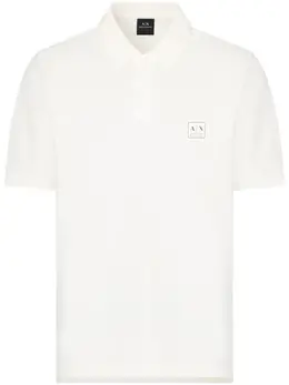 Armani Exchange: Хлопковое поло 