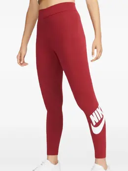 Nike: Красные легинсы 