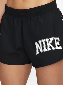 Nike: Чёрные шорты  Dri-FIT Swoosh