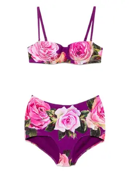 Dolce & Gabbana: Купальник  Rose