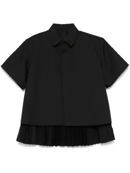 sacai: Чёрная рубашка 