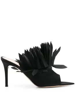 Gianvito Rossi: Чёрные сандалии 