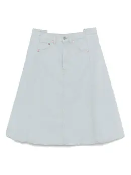 Victoria Beckham: Джинсовая юбка 