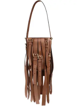 Moschino: Коричневая сумка 