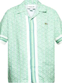 Lacoste: Зелёная рубашка 