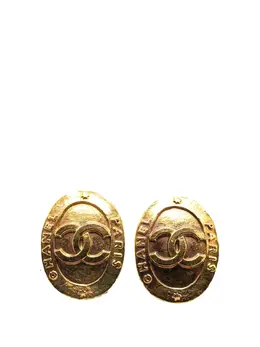 CHANEL Pre-Owned: Серьги 