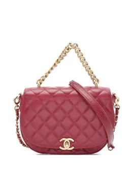 CHANEL Pre-Owned: Красная сумка 