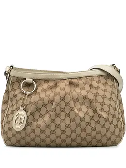 Gucci Pre-Owned: Коричневая сумка через плечо 