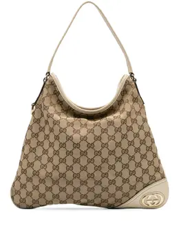 Gucci Pre-Owned: Коричневая сумка 