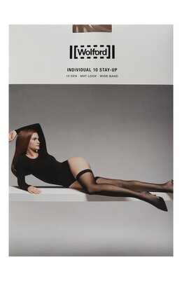 Wolford: Бежевые чулки 