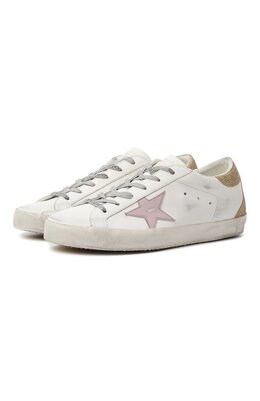 Golden Goose Deluxe Brand: Белые кеды  Super Star