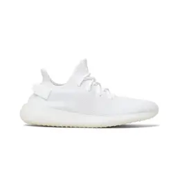 ADIDAS YEEZY: Белые кроссовки 