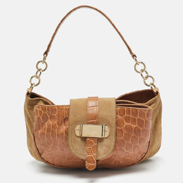 Furla: Коричневая сумка 