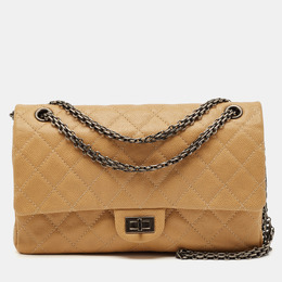 Chanel: Бежевая сумка 
