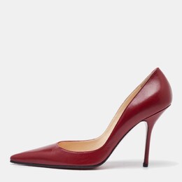Christian Louboutin: Тёмные туфли 