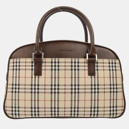 Burberry: Бежевая сумка 