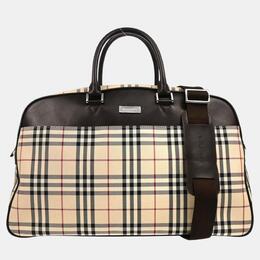 Burberry: Бежевая сумка 