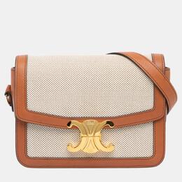 Celine: Коричневая сумка 