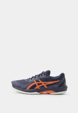 ASICS: Синие кроссовки 