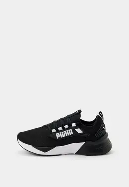 PUMA: Чёрные кроссовки 