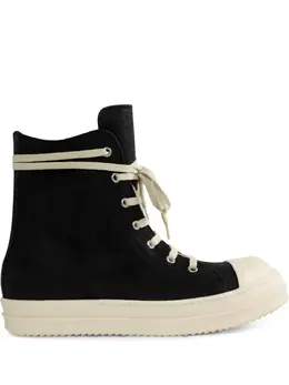 Rick Owens: Чёрные кроссовки 