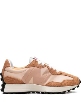 New Balance: Оранжевые кроссовки  327