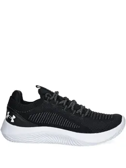 Under Armour: Чёрные кроссовки 