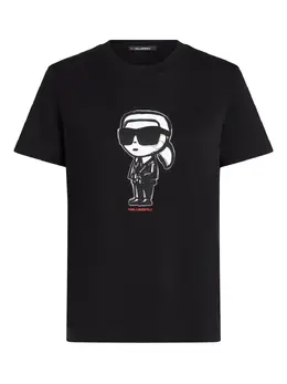 Karl Lagerfeld: Чёрная футболка 