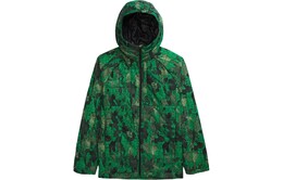 The North Face: Зелёная куртка 