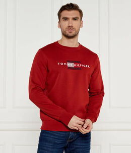 Tommy Hilfiger: Красная толстовка 