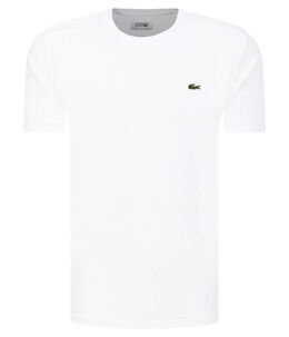 Lacoste: Белая футболка 
