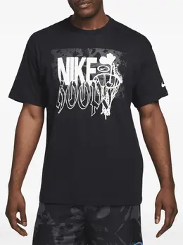 Nike: Чёрная футболка 