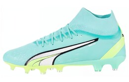 PUMA: Зелёные кеды  Ultra