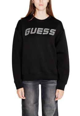 GUESS: Чёрный свитшот 