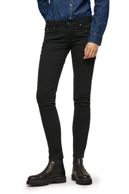 Pepe Jeans: Чёрные джинсы 