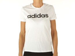 Adidas: Белая футболка 