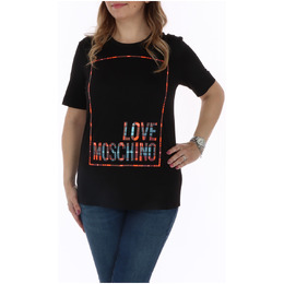 LOVE MOSCHINO: Футболка с принтом 