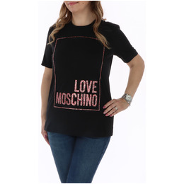 LOVE MOSCHINO: Футболка с принтом 