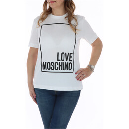 LOVE MOSCHINO: Хлопковая футболка 