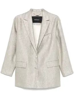 Kiton: Серебристый жакет 