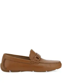 Ferragamo: Коричневые туфли  Gancini