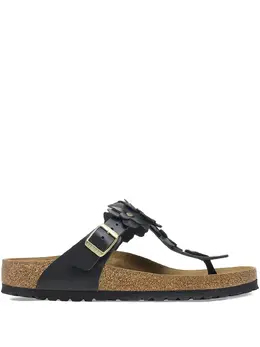 Birkenstock: Чёрные сандалии  Gizeh