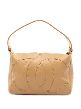 CHANEL Pre-Owned: Бежевая сумка 
