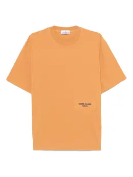 Stone Island: Хлопковая футболка 