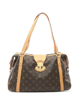 Louis Vuitton Pre-Owned: Коричневая сумка 