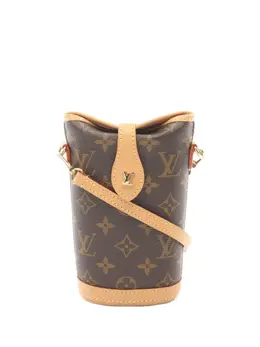 Louis Vuitton Pre-Owned: Коричневая сумка через плечо 