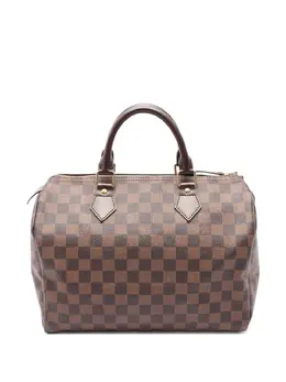 Louis Vuitton Pre-Owned: Коричневая сумка-шоппер 
